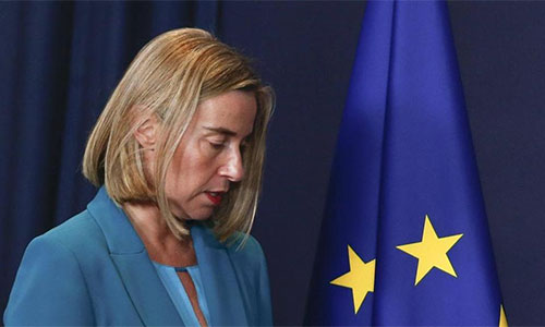 Mogherini responde a Trump: La UE sabe quiénes son sus amigos